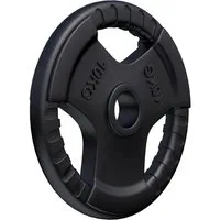 GORILLA SPORTS Hantelscheibe Hantelscheibe 50/51mm Olympia Gummi Gripper 1,25-25 KG, 10 kg, (1-tlg)