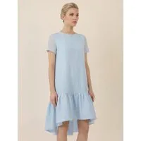 Apart Midikleid mit Volantsaum