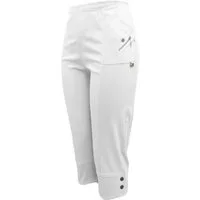 Cherry Berry Caprihose Damen Sommerhose 3/4 Freizeit Hose mit Stretch im Regular fit in den Größen 38/40 bis 52/54 erhältlich