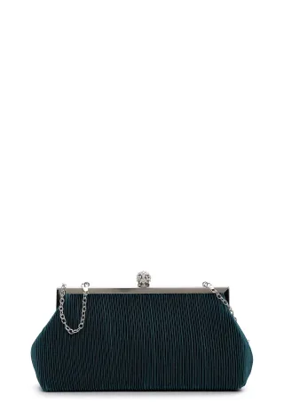 TAMARIS BAGS - Clutch TAS Amalia Ball petrol 520