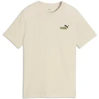 PUMA T-Shirt ESS 2 COLOR SMALL NO 1 LOGO TEE B mit Rundhalsausschnitt, Kurzarm, ohne Kapuze, mit gesticktem Logo