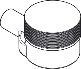 Hansgrohe RainDrain Point Siphon MSI , 94759000 94759000