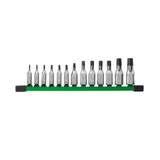 Milwaukee TX Bit-Steckschlüsseleinsatz 1/4" und 3/8", 13-teiliges Set - 4932480565