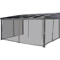 KONIFERA Pavillonseitenteil, Moskitonetz für Anbaupavillon Bilbao, BxT: 480x360 cm