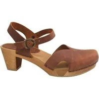 Sanita WOOD-MATRIX SQUARE FLEX SANDAL Clog