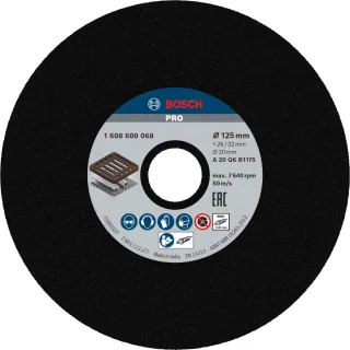 Bosch PRO Schleifscheibe für Geradschleifer - 1608600068