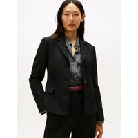 Tommy Hilfiger Kurzblazer PUNTO TONAL CREST SLIM BLAZER
