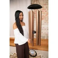 Meinl Sonic Energy Windspiel Agate Meditation Chime/Windspiel 50"/128cm, Riesen Windspiel