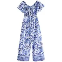 Next Jumpsuit Schulterfreier Jumpsuit (1-tlg)