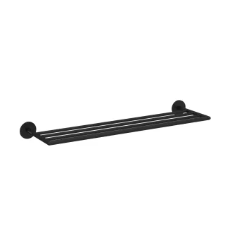 VitrA Origin Handtuchhalter mit 4 Querstangen Wandmontage Breite 600 mm Schwarz Matt,A4489936 A4489936