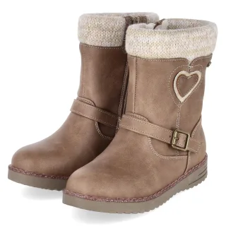 Indigo Stiefel  Beige - Gr. 28 -  Textil und Synthetik