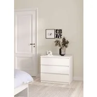 Home affaire Kommode Naia, Modern, mehrere Farben,abgerundete Schubladenkanten auf Metallgleiter