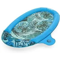 Bestway Badeinsel Pop-Up, (Packung, 1-St., 171 x 94 x 16 cm), Wasserdurchlässige Mesh-Liegefläche, Integriertes Kopfkissen