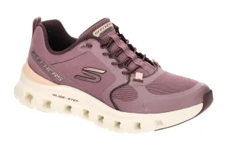 Skechers 150484 PLUM Damen Slipper lila Sport Sneaker Vegan Air Cooled Memory...