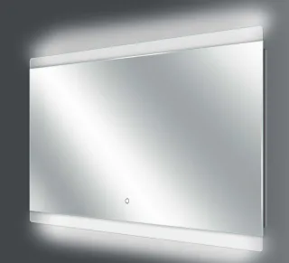 IVR Lux Spiegel mit LED Beleuchtung B:800 x H:600 mm