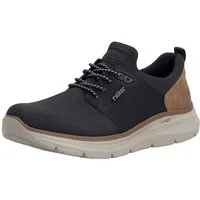 Rieker Slip-On Sneaker Schlupfschuh, Halbschuh, Freizeitsneaker mit Gummizug, schmale Form