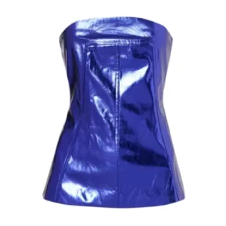 AmyLynn - "Jhnna" Tube-Top für Damen, Kunststoff, Schmal (Violett)
