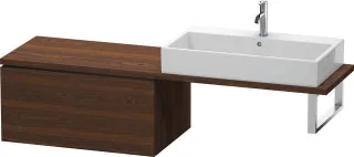 Duravit L-Cube Unterschrank für Konsole Nussbaum gebürstet Matt 820x547x400 mm - LC583406969 LC583406969