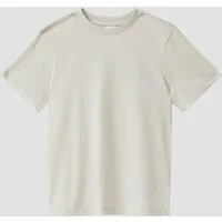 s.Oliver Kurzarmshirt T-Shirt T-Shirt mit Rückenprint und überschnittenen Schultern