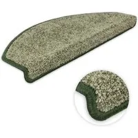 Metzker® Stufenmatte Stufenmatten Ventura Halbrund Gruen 16 Stück, halbrund, Höhe: 8 mm, 16 Stück im Set
