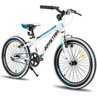 JOYSTAR Kinderfahrrad 20 Zoll fahrrad für Jungen Mädchen Alter von 7-12 Jahren Mountainbike, Hardtail Mountainbike für Kinder mit 1-Gang, Doppel-V-Bremse