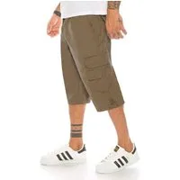 Kendindza Collection Cargoshorts Bermuda Shorts Herren Kurze Hose Herren 3/4 Hose Cargo Shorts Kurze Hose Herren Cargoshorts Herren Sommer Stretch Gummibund