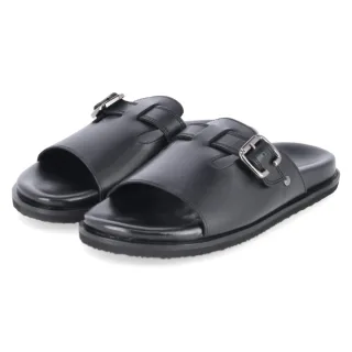 Palado Pantoletten - Gr. 37 - Schwarz - Glattleder