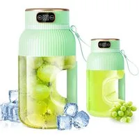 Fine Life Pro Entsafter Tragbare Saftpresse Entsafter, Mini-Mixer, 78 W, 1200 ml großes Fassungsvermögen, Für Küche, Freien, Fitnessstudio