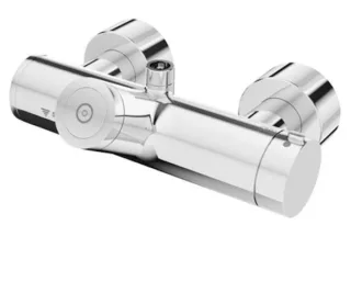 Schell Aufputz-Duscharmatur VITUS VD-C-T/o CVD, Therm.,man. TD, Anschl. oben, chrom, 016090699 016090699