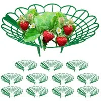 relaxdays Erdbeerreifer im Set, 12 St., 12er Set, 12er Pack