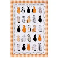 Ulster Weavers Geschirrtuch Cats In Waiting 2026, (1-tlg., 1-teilig), 100% Baumwolle 48x74cm Küchentuch