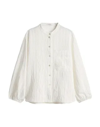 Opus - Bluse - Flaria weiß - Gr. - 42