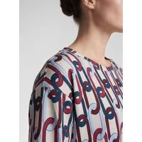 Rabe 3/4-Arm-Shirt mit grafischem Muster