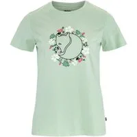 Fjällräven T-Shirt Damen T-Shirt Fjällblomster Fox