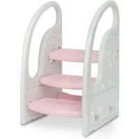 Onasti Tritthocker Tritthocker Dreistufiger Kinderhocker für Bad, Schlafzimmer, Küche