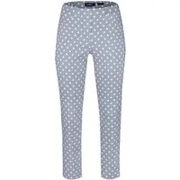 ROBELL Stretch-Hose BELLA Bengaline Punkte Print ein echter Hingucker !!! Punkte Print ° ° °