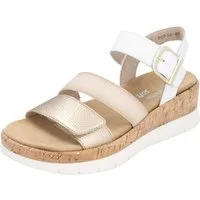 Remonte Keilsandalette, Riemchensandale, Sommerschuh, Bequemschuh mit Zierschnalle