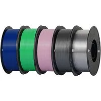 KINGROON Filament 3D Drucker PETG Filament 1,75mm 5KG Set 5 Farben, Hohe Maßgenauigkeit & Zähigkeit 3D-Druckmaterialien