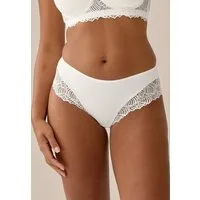 Naturana Hipster The Friday mit Spitze, feminin, eng, bequem, elastisch, hüfthoch geschnitten