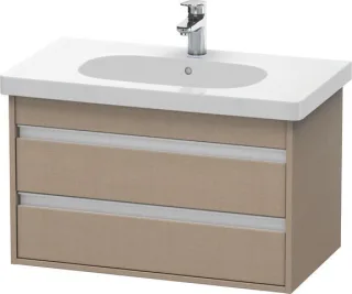 Duravit Ketho Waschtischunterbau wandhängend Leinen Matt 800x455x480 mm - KT664707575 KT664707575