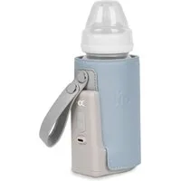 lionelo Babyflaschenwärmer THERMUP GO PLUS, Schnelles Erhitzen - 5 Temperaturen/3000mAh/USB-C