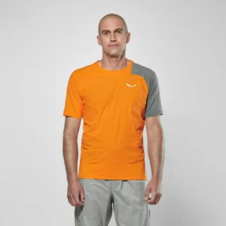 SALEWA - NXT Hybrid T-Shirt Herren - Schwarz (Gr.44)