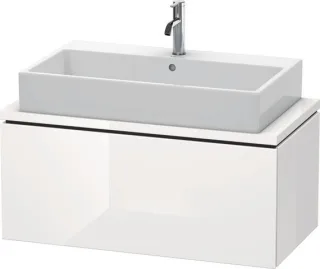 Duravit L-Cube Konsolenwaschtischunterbau wandhängend Weiß Hochglanz 920x477x400 mm - LC580302222 LC580302222