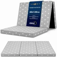 Babymatratze Klappmatratze Faltbare Reisebett Baby Matratze 60x120 cm, Totsy Baby