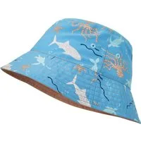 Playshoes Sonnenhut UV-Schutz Fischerhut Meerestiere