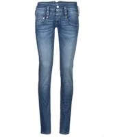 Herrlicher Slim-fit-Jeans Pitch slim Organic Denim blue sea