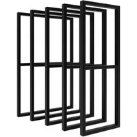 HEVVA Waschtischbefestigung Gestell Doppel-Waschtisch, NECKAR, Waschtischunterschrank Füße, (2-St)