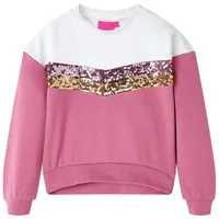 vidaXL Sweatshirt Kinder-Sweatshirt Himbeerrosa 92
