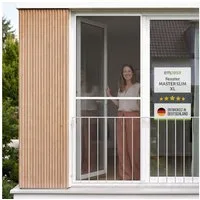 empasa Insektenschutz-Fensterrahmen "MASTER SLIM XL", Fliegengitter Fenster 100 x 220 cm