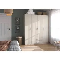 rauch Drehtürenschrank Kleiderschrank Garderobe GAMMA Breiten 181 cm (in 3 Ausstattungen BASIC/CLASSIC/PREMIUM (inkl. SOFT-CLOSE-Funktion) mit Schubladen, verschiedene Griff-Varianten TOPSELLER MADE IN GERMANY
